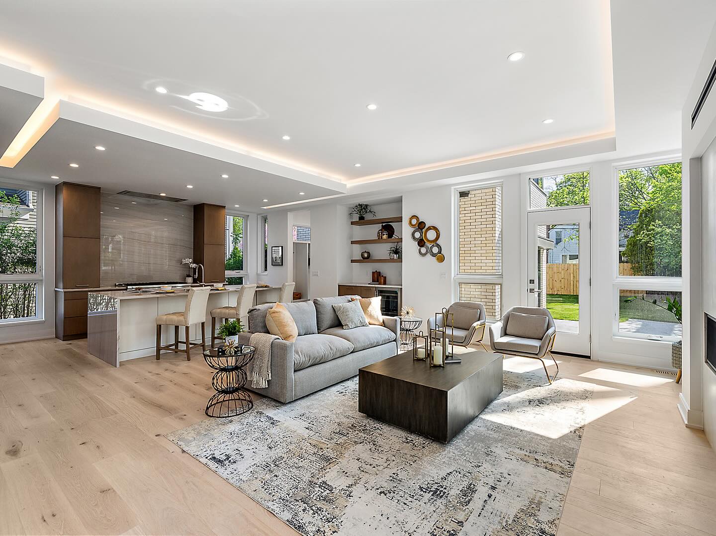 Impact Home Staging Experts massive furniture inventory for Metro Detroit real estate